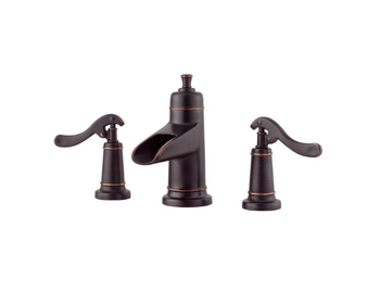 Ashfield 3-Hole - Widespread Tuscan Bronze
