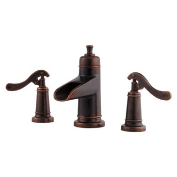 Ashfield 3-Hole - Widespread Rustic Bronze