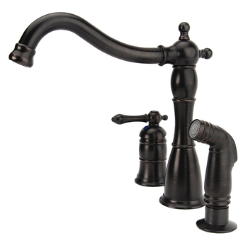 Bellver Kitchen Faucet with Side Spray in Oil Rubbed Bronze