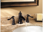 Ashfield 3-Hole - Widespread Tuscan Bronze | Wide Spread Faucet