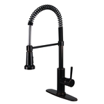 Residential Spring Pull Down Kitchen Faucet in Oil Rubbed Bronze | Kitchen Faucet