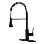 Modern European Residential Spring Pull Down Kitchen Faucet in Oil Rubbed Bronze | Kitchen Faucet