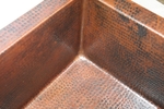 36 in. Copper Farmhouse Kitchen Sink 10