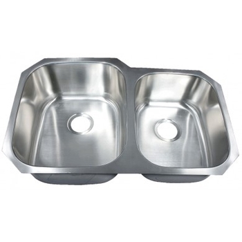 Futura FA108 Invicta 60/40 Double Bowl Undermount Stainless Steel Kitchen Sink