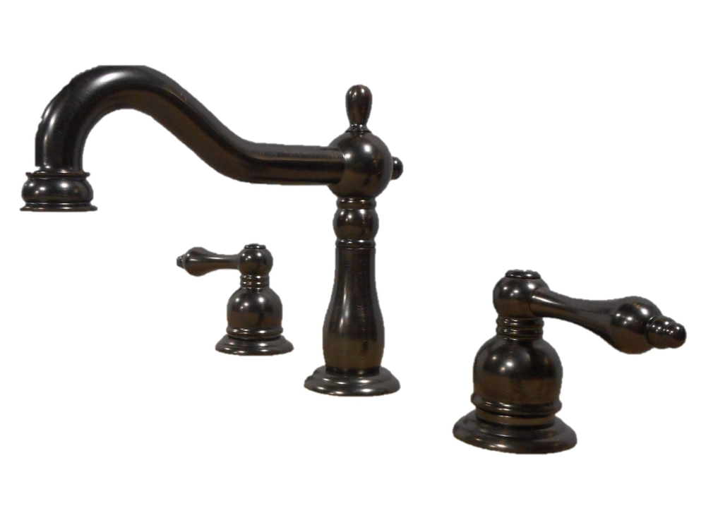 The Savannah Brushed Bronze Two Handle Bath Faucet Two Handle Faucets
