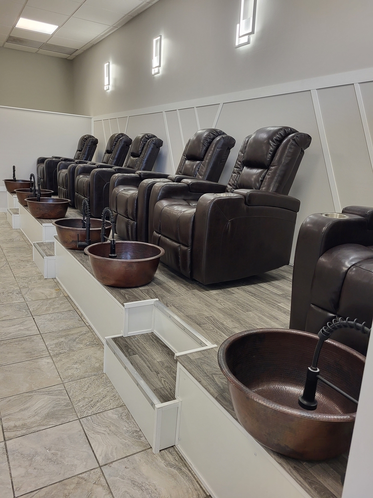 Copper Pedicure Bowl Foot Spa 20" Pedicure Bowls