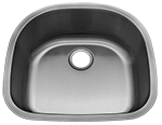 Leonet Royal LE-008 Single Bowl Stainless Steel Kitchen Sink | Stainless Steel Bar Sink