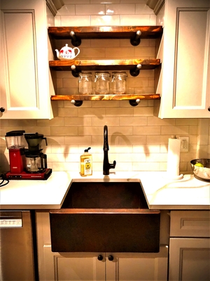 Farmhouse Copper Kitchen Sink #G4 Available in 25