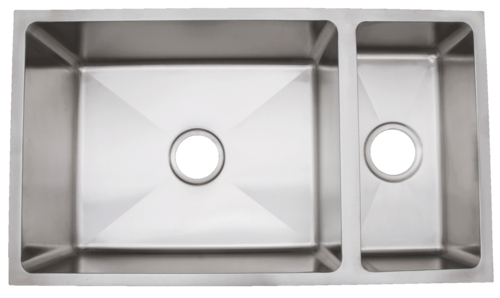 Urban Place Rendition R- ZS-200 70/30 Split Stainless Steel Kitchen Sink | Urban Place & MetroPlace Kitchen Sink