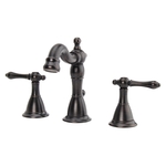 Bellver Widespread Bathroom Faucet in Oil Rubbed Bronze | Wide Spread Faucet
