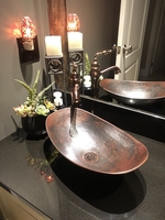 Image Copper Bathroom Sinks