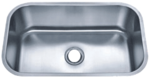 Image Futura FA868 El Camino Undermount Stainless Steel Kitchen Sink