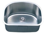 Image C-Tech-I Patras LI-800 Stainless Steel Single Bowl Laundry Sink