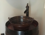SimplyCopper 15 Aged Copper Vessel Bucket Sink | Vessel Sinks