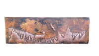 Image Copper Kitchen Farmhouse Sink Single Well <b> NATURE</b> Design