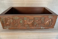 Image Copper Kitchen Farmhouse Sink Single Well <b> WILDLIFE</b>