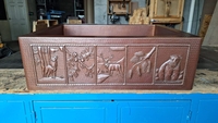 Image Copper Kitchen Farmhouse Sink Single Well <b> WILDLIFE</b>