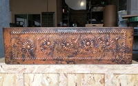 Image Smooth Copper Kitchen Sink Farmhouse Sink Single Well <B> DAISY</B>