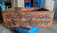 Image Copper Workstation SCROLL Apron