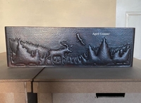 Image Copper Kitchen Farmhouse Sink Single Well <b> MOOSE</b> Design