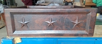 Image Copper Kitchen Farmhouse Sink<b> 3-STARS </b> Design Inlayed Apron Front