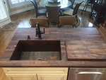 Image Copper Kitchen Sink Single Basin